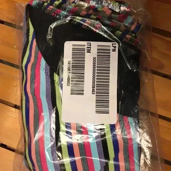 NIP Solid and Striped Olympia One Piece Swimsuit Stripe M - Picture 6 of 6